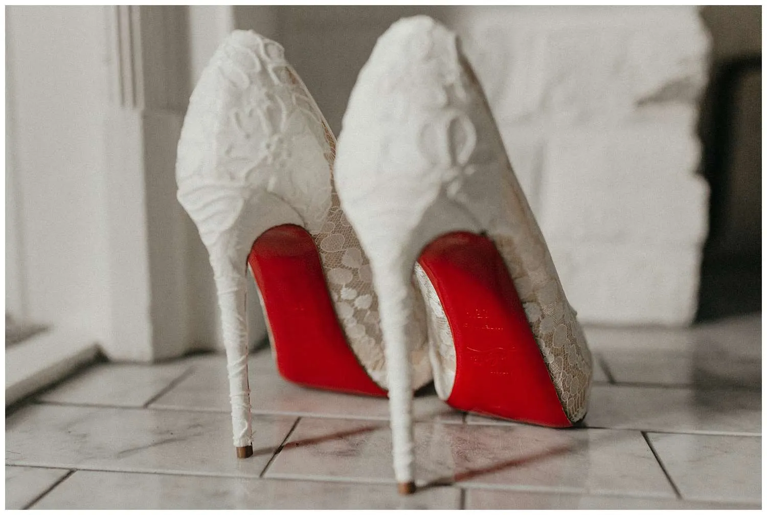 Colchester Wedding Photography - Louboutin shoes