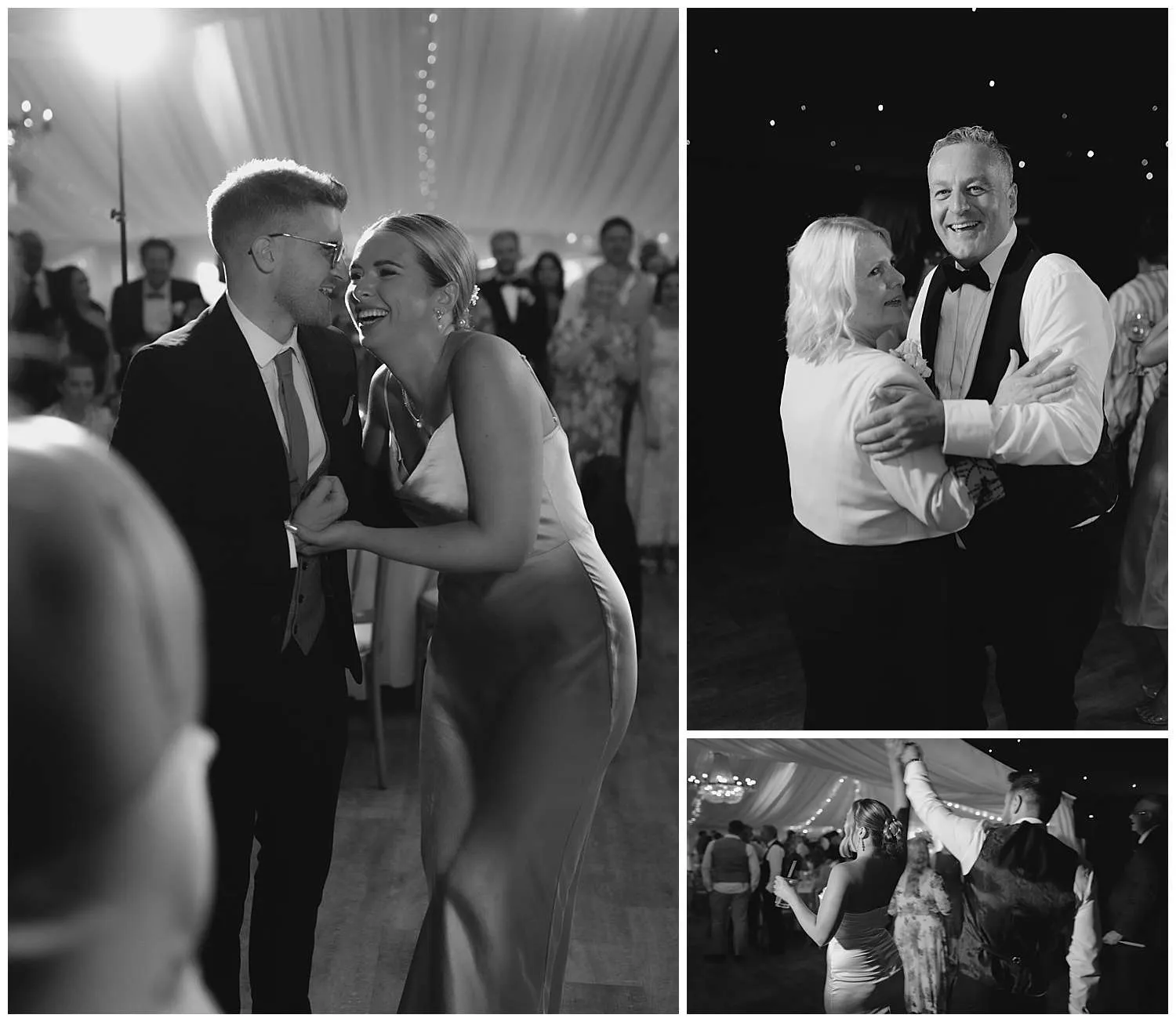 Guests enjoy dancing on the dance floor
