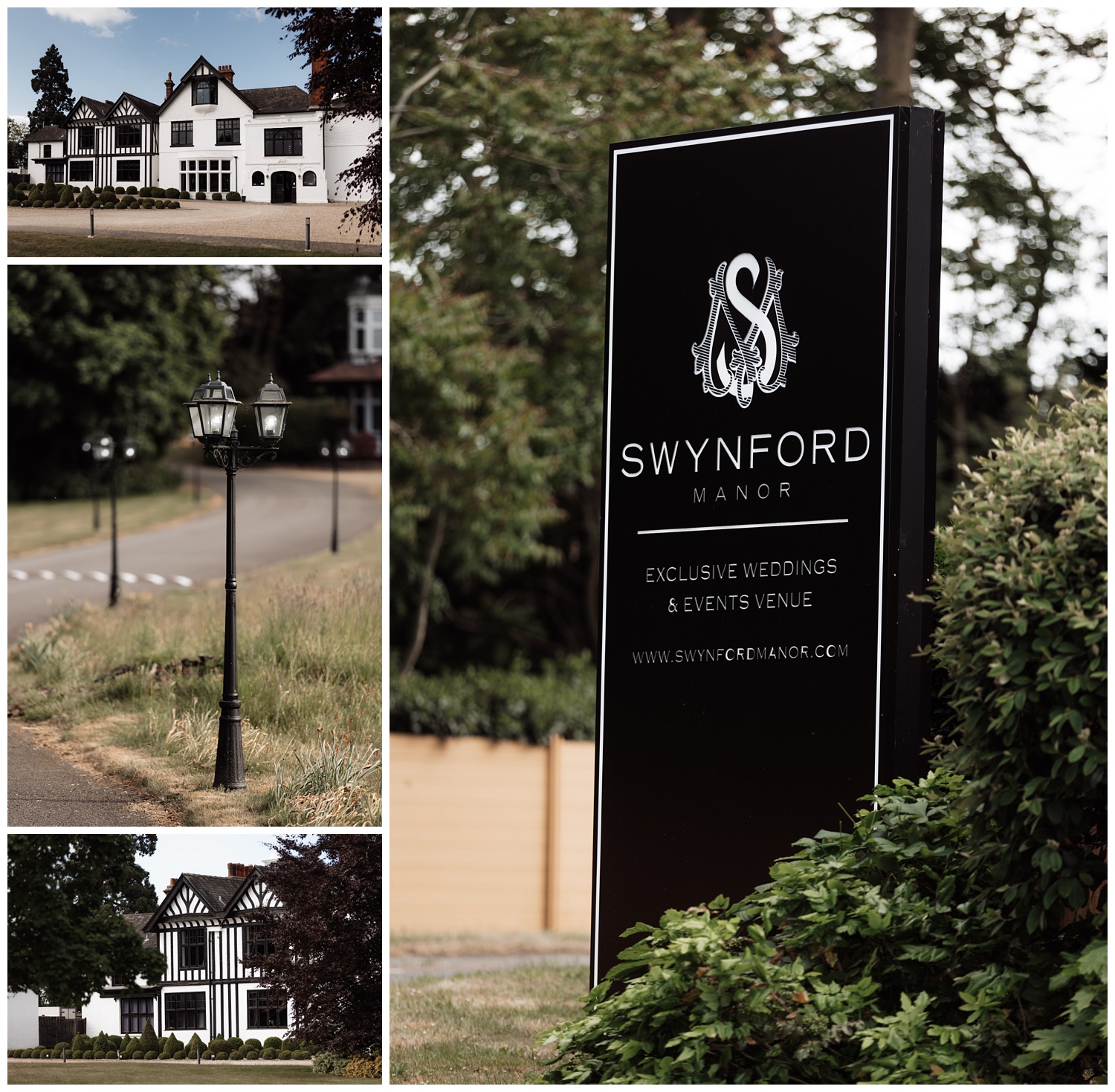 Weddings at Swynford Manor - Exterior images of the wedding venue