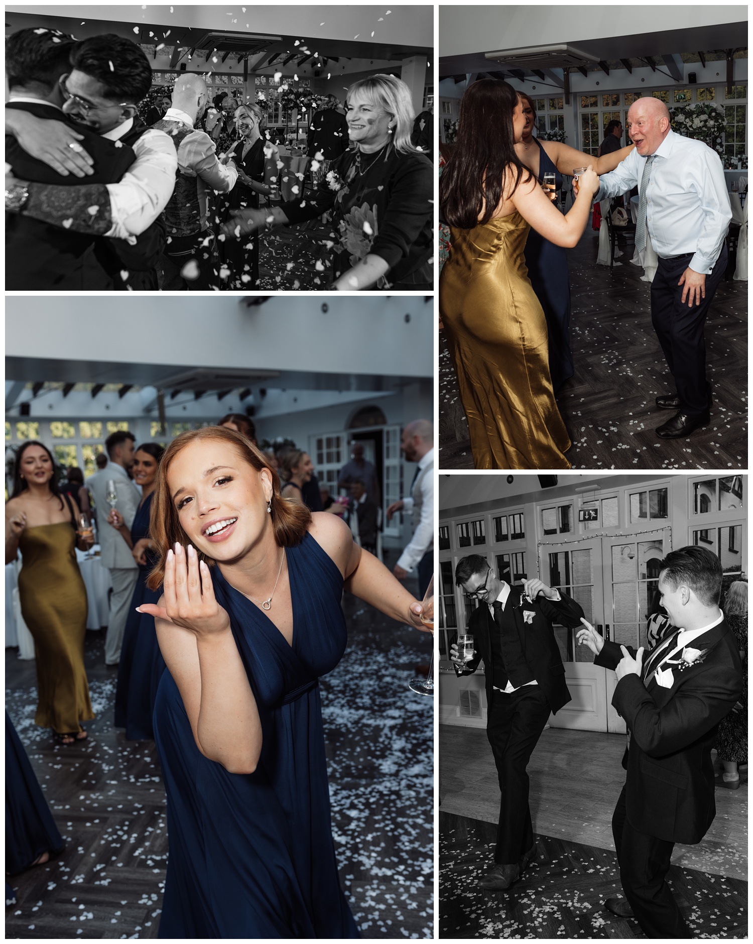 Weddings at Swynford Manor - The party starts with the wedding guests joining the dance floor